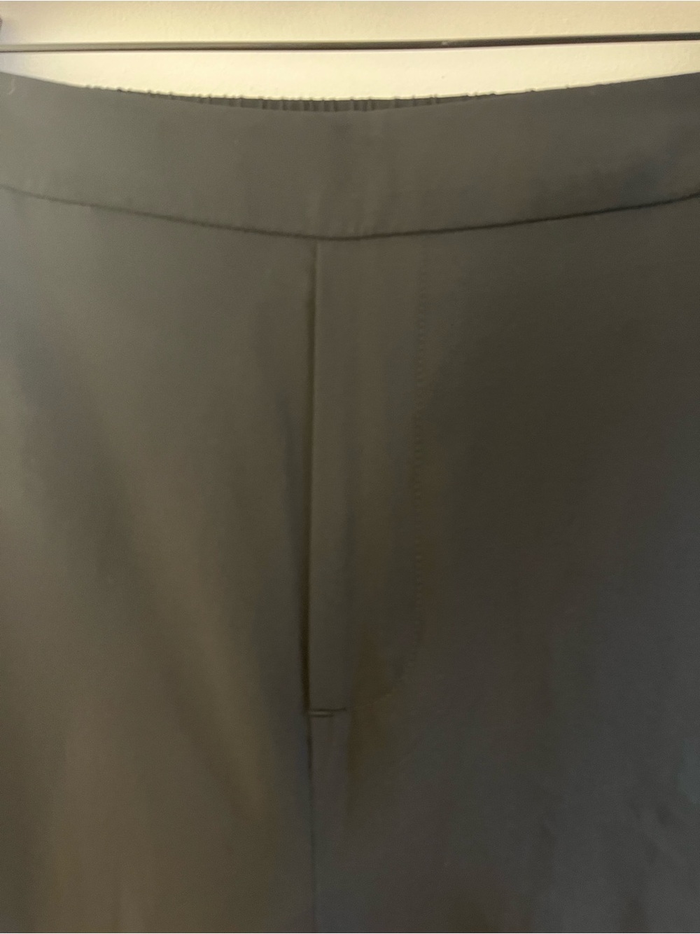 Banana Republic Black Wide-Leg Cropped Pants - Picture 3 of 9